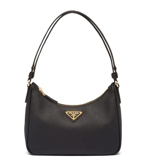 prada saffiano black pump|prada saffiano leather shoulder bags.